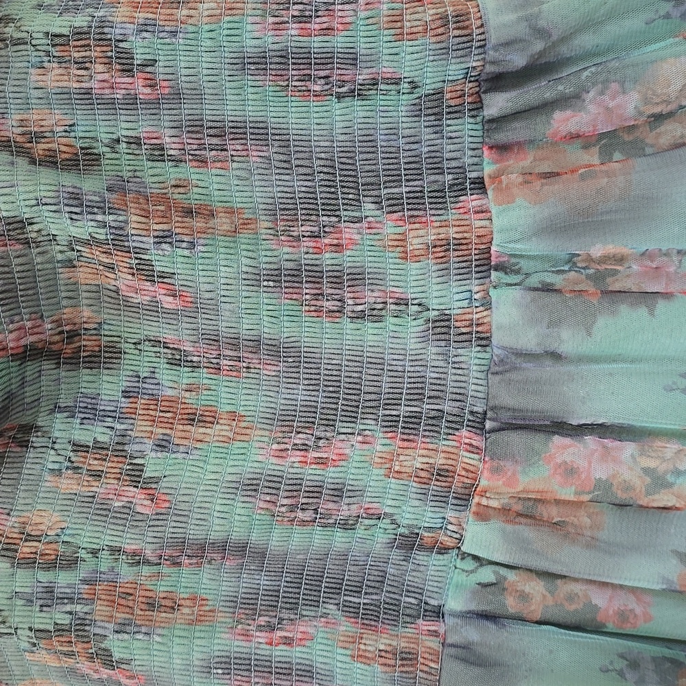 Baltic Born Dress in Green and Pink Floral - Picture 8 of 8